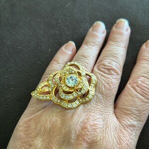 Gold Statement Ring